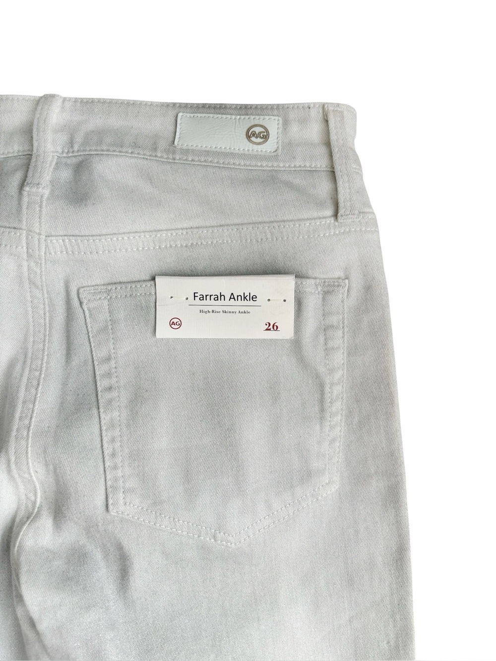 AG Farrah Ankle High Rise Skinny Jeans! Retail $225 - Picture 9 of 11